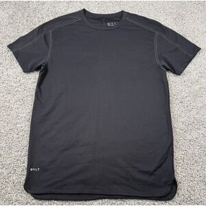 Bylt Premium Basics Signature‎ T-Shirt Mens Black Crew Neck Tee Large